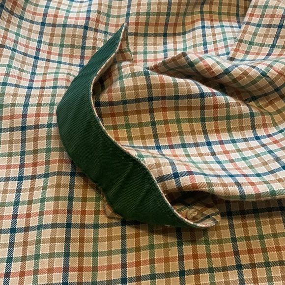 Countess Mara Gingham Plaid Button Up Blouse Size Medium - Picture 7 of 7